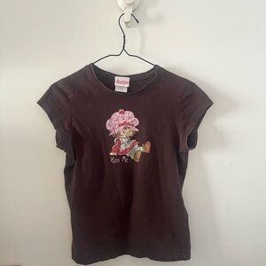 Strawberry Shortcake Brown Graphic Tee